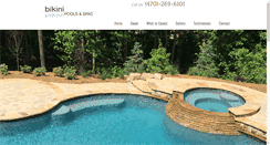 Desktop Screenshot of bikinipoolsandspas.com